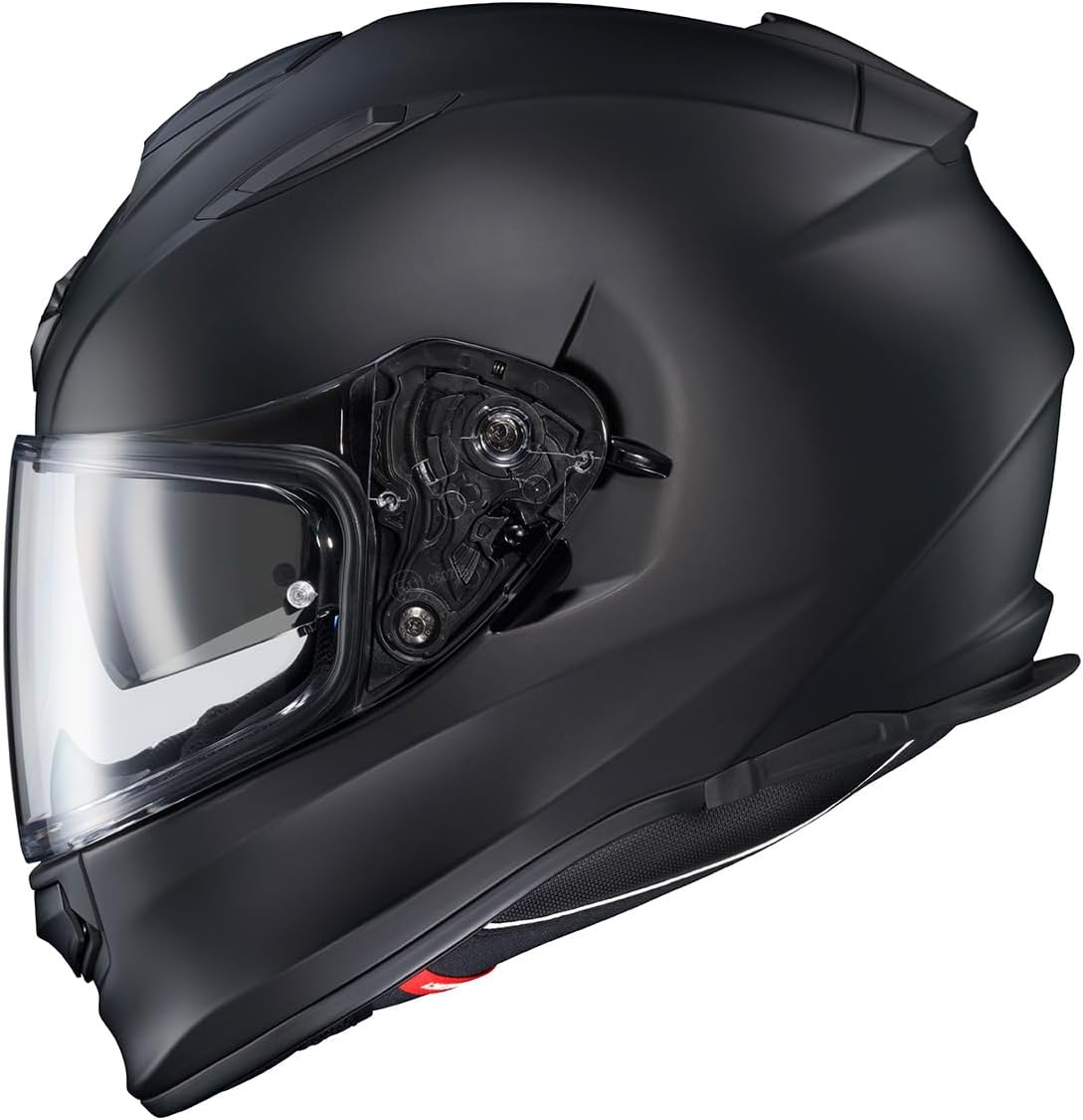 Ryzer Full Face Helmet Pinlock Ready Shield Drop Down Visor | Motorcycle Pinlock Ready Shield and Bluetooth Ready