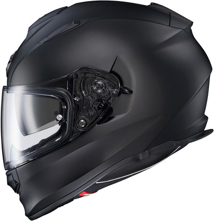 Ryzer Full Face Helmet Pinlock Ready Shield Drop Down Visor | Motorcycle Pinlock Ready Shield and Bluetooth Ready
