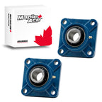MAPLE ACE UCF209 Square Flange Bearing 45mm Bore Self-Aligning (Qty 2)