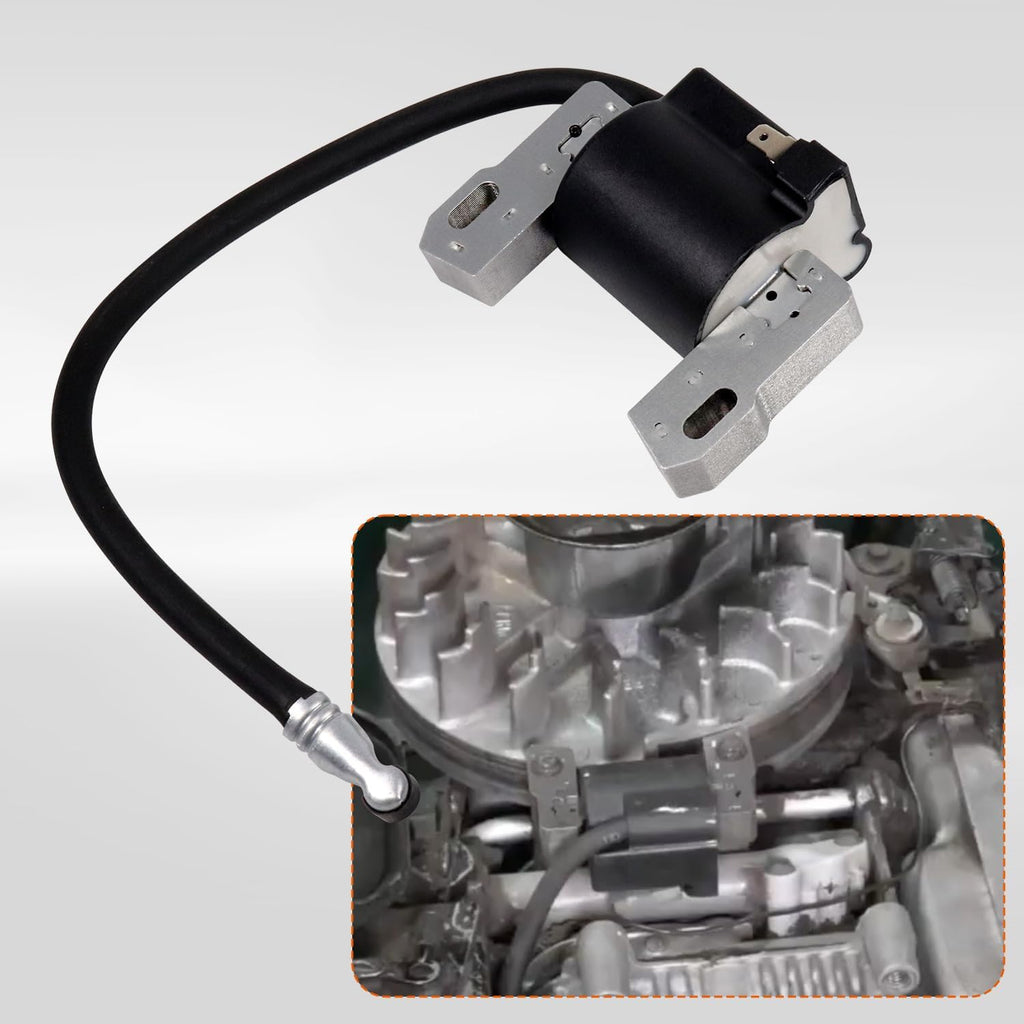 Replace 592846 Ignition Coil Replace MIA12788 for John Deere for LA145 for LA130 for L120 for D170 691060 799651 499447, for Intek V-Twin 18-22HP Engine, 2 Pcs