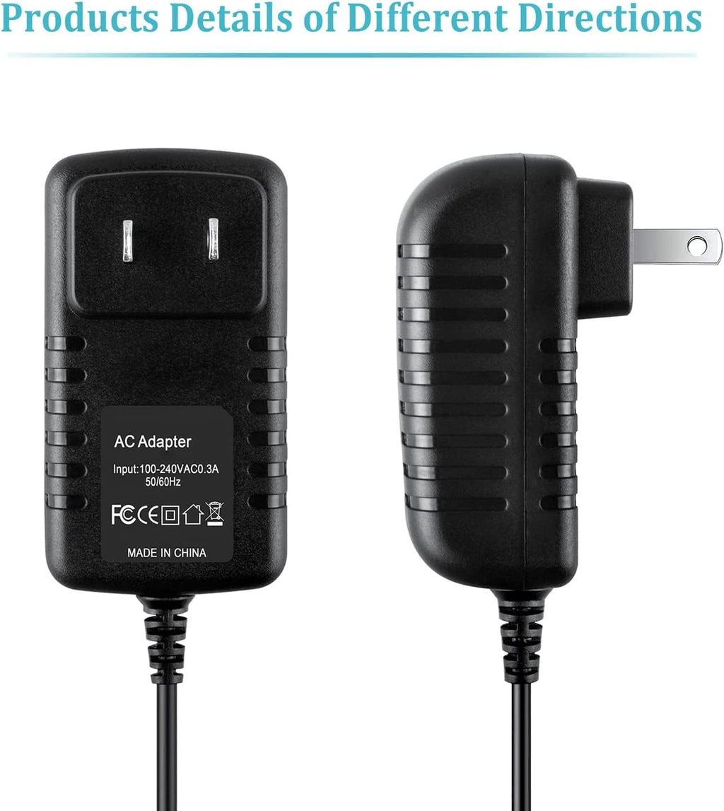Guy-Tech AC/DC Adapter Compatible with EXTECH 475040 475044 475040-NIST 475044-NIST 475044-SD Digital Force Gauge Power Supply Cord