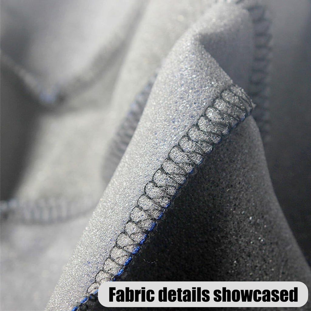 Car Seat Covers Full Set, Breathable Premium Cloth Automotive Seat Cover, Universal Front and Rear Seat Covers, Easy