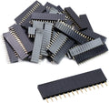 Female PCB Header 40Pcs 15Way 2.54mm Pitch Connector