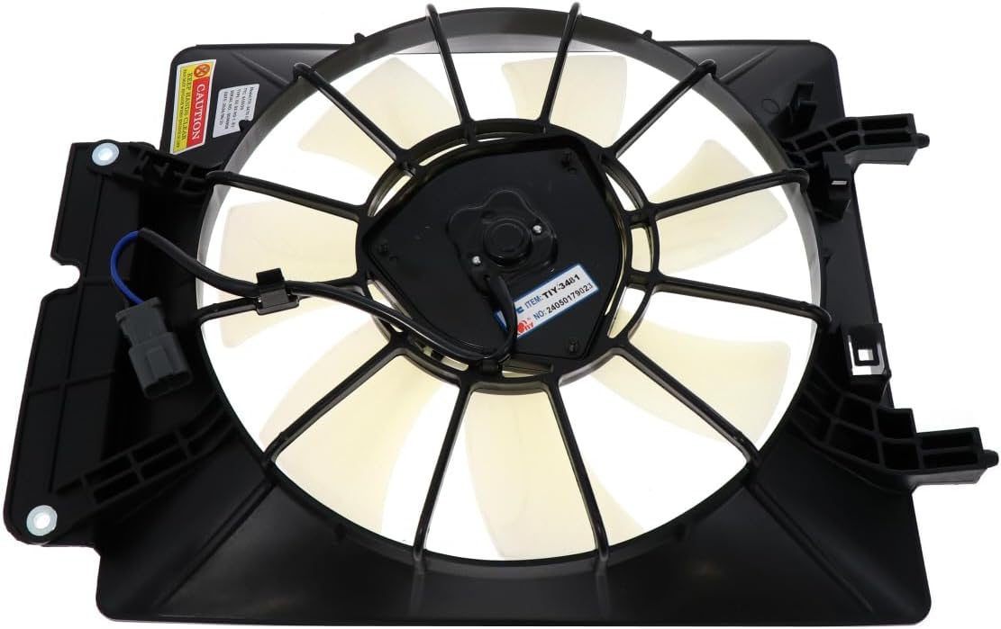 TYC 610530 Cooling Fan Assembly Compatible with 2002-2006 Honda CRV