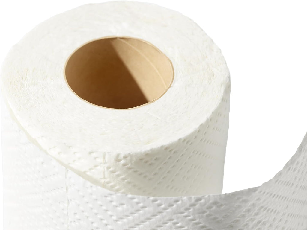 Bamboo Paper Towels - 24 Pack - Heavy Duty 3-Ply Kitchen Rolls