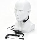 Throat Mic Tactical Earpiece U94X PTT 2 Pin TK Jack 7.0mm Plug Push to Talk Headset for Baofeng UV5R BF-F8HP UV-17