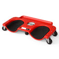 Flooring Knee Pads with Tool Tray Holder, Garage Rolling Knee Creeper Pads with 5 360-Degree Swivel Castors for Home