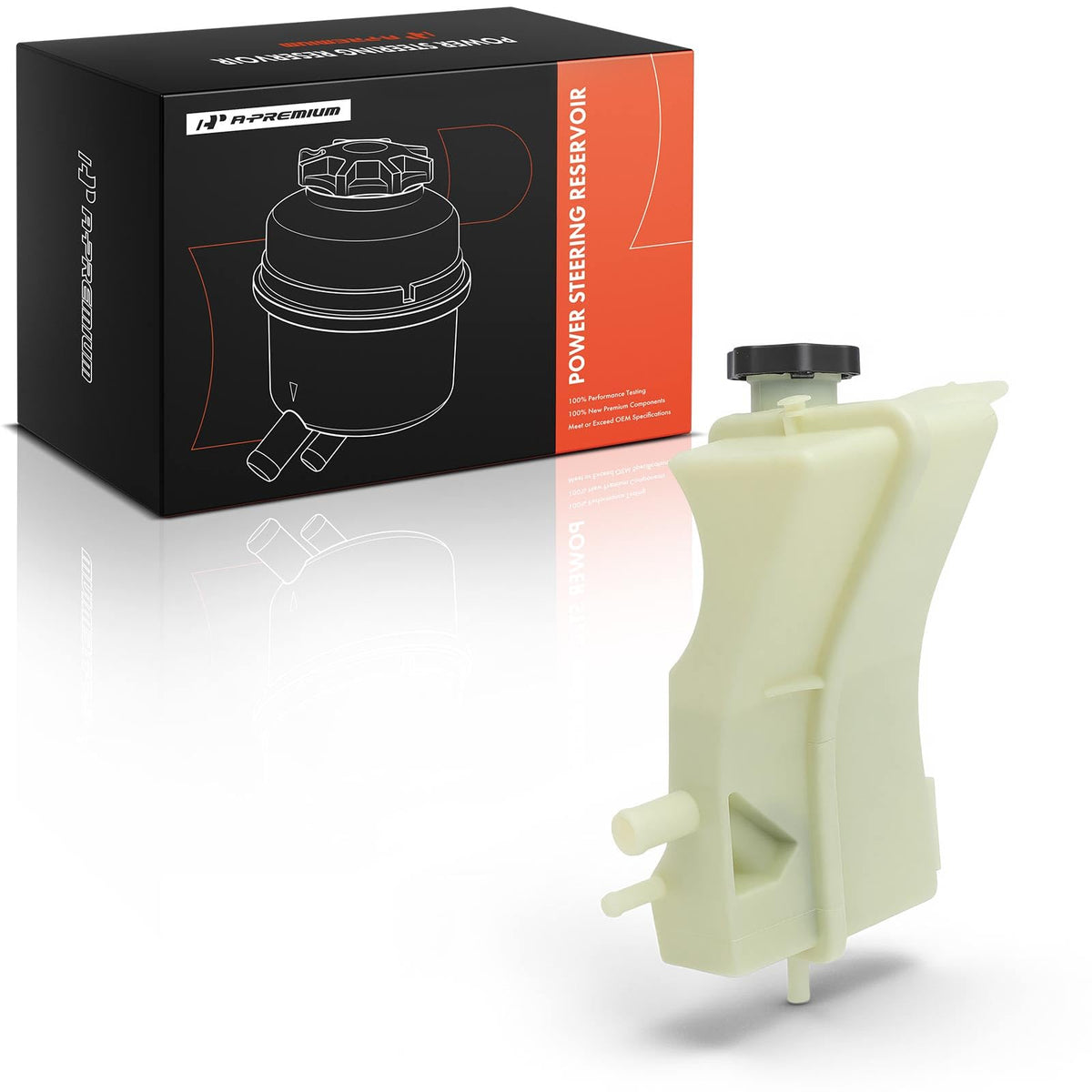 A-Premium Power Steering Reservoir with Cap Compatible with Ford