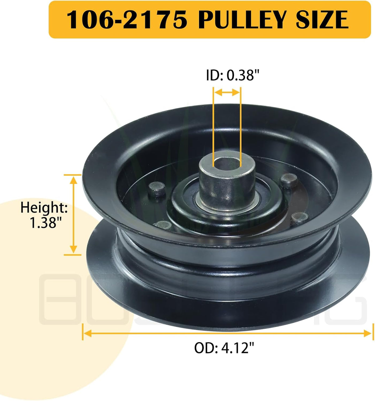 132-9420 Idler Pulley for Toro Timecutter SS5000 50in Riding Mowers