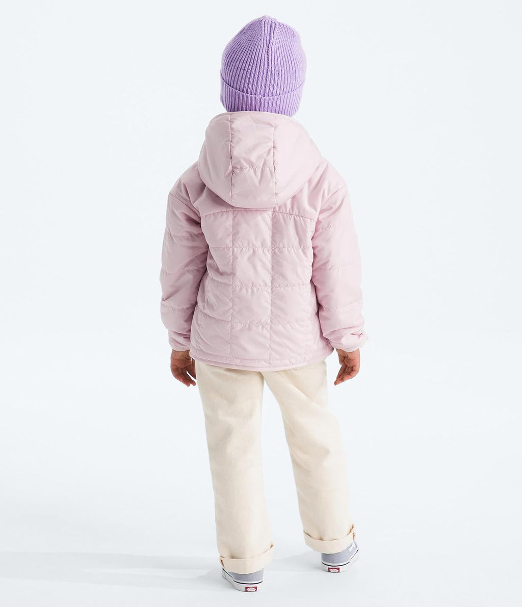 THE NORTH FACE Girls Reversible Shasta Full Zip Hooded Jacket | Water Repellent Puffer Coat, Synthetic Insulation
