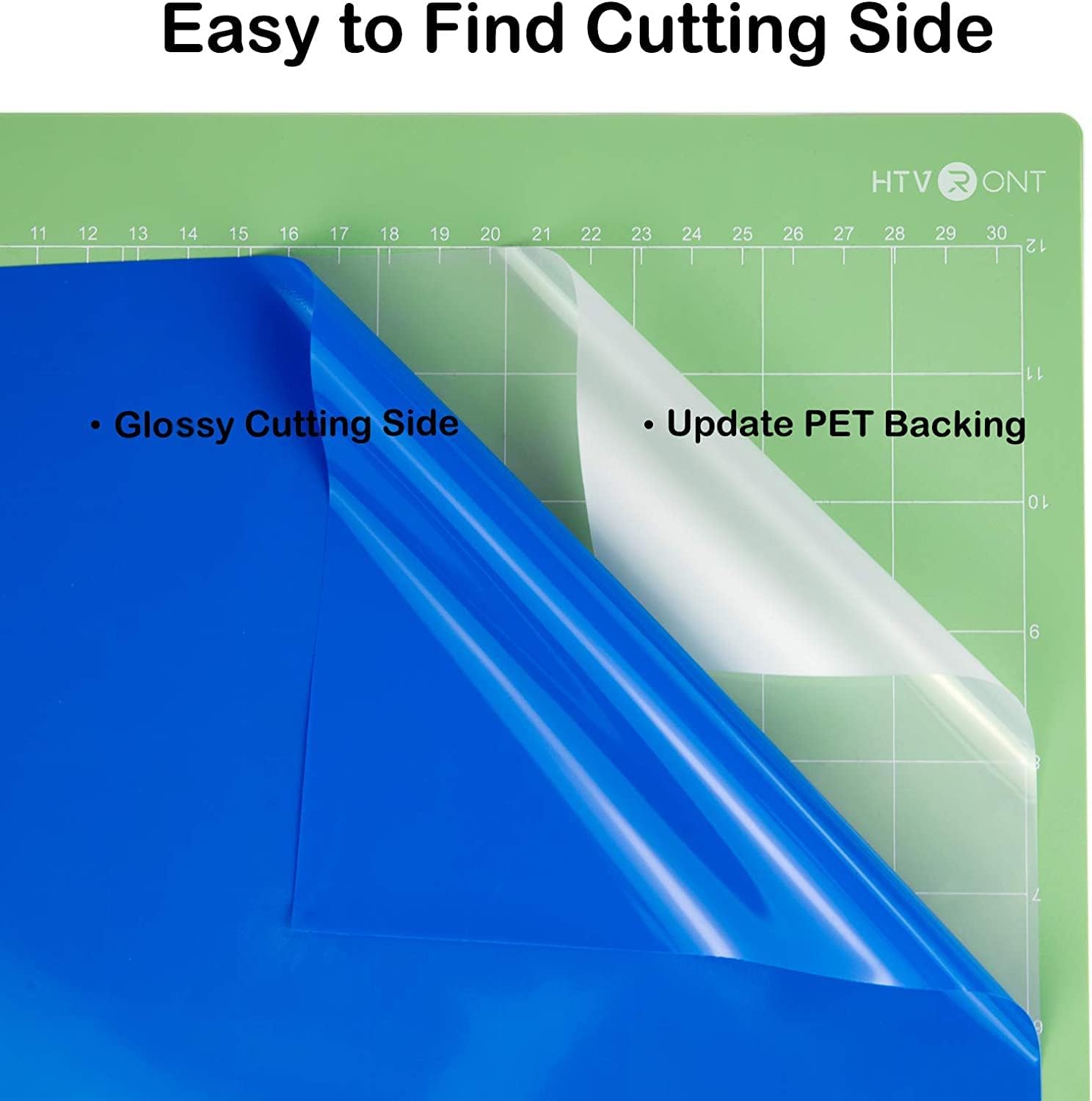Glossy Blue Permanent Vinyl Roll, 12" x14FT, Waterproof, for Crafts | Easy to Cut Weed Transfer, Compatible with