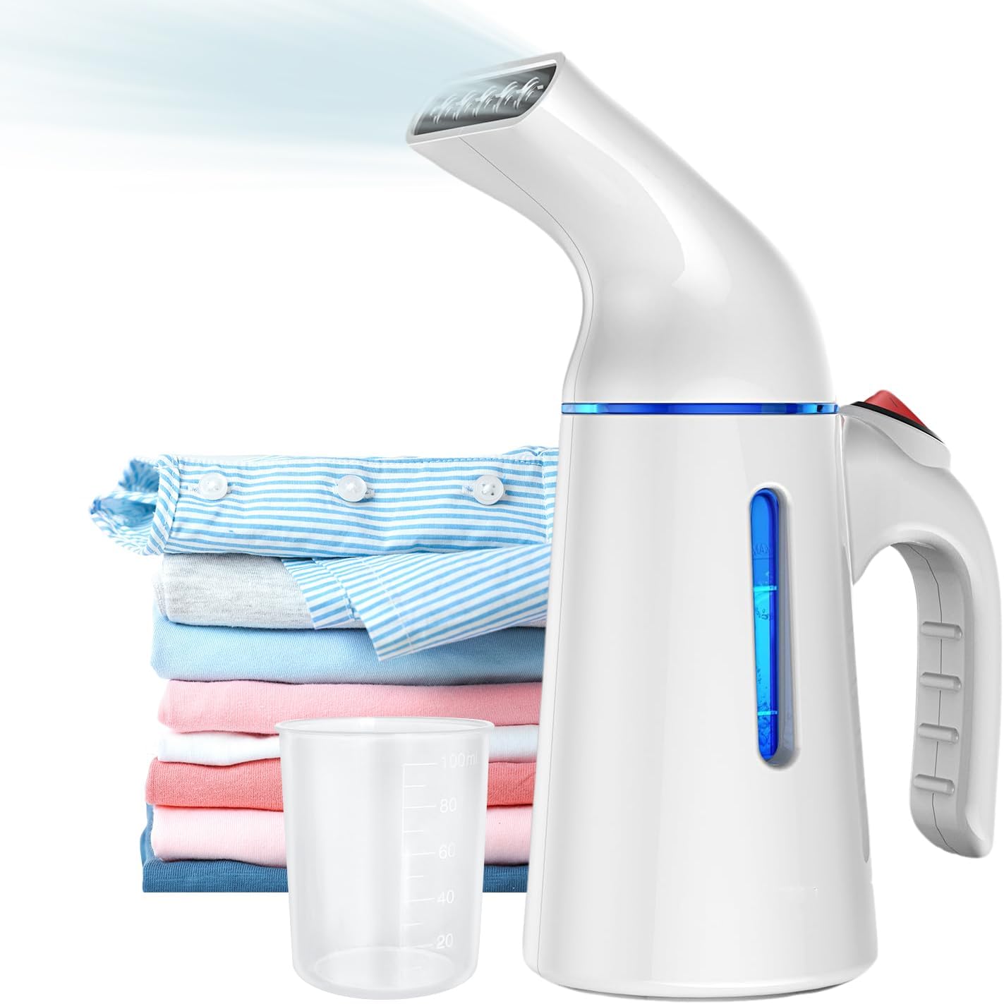 Steamer for Clothes 700W, Fast Heat-up in 40S Clothes Steamer | 120ML Water Tank, 25g/min Strong Penetrating Steam
