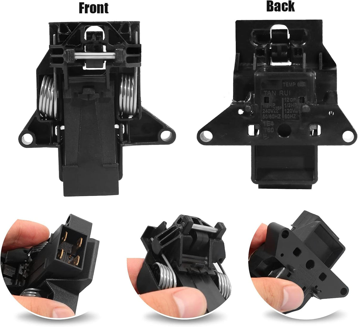 5304516818 Dishwasher Door Latch For Frigidaire Electrolux Kenmore Dishwasher Door 5304527418, 154722401, 154543901, 154758101, 4813935, AP6783743, EAP12585469, PD00044441, PS12585469 Door Switch Kit