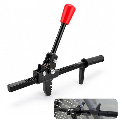 Heavy Duty Ratcheting Chain Link Fence Stretcher Tool – Professional Fence Puller & Tensioner for Galvanized Chain