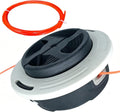 C26-2 Dual Line Trimmer Head for S-tihl FS55 FS56 FS70 FS80 FS85 FS90 FS91 FS94 FS250 FS240 FS131R FS131 FS120 FS110, Includes 0.095" Trimmer Line Replace 4002 710 2169 (1 PCS)