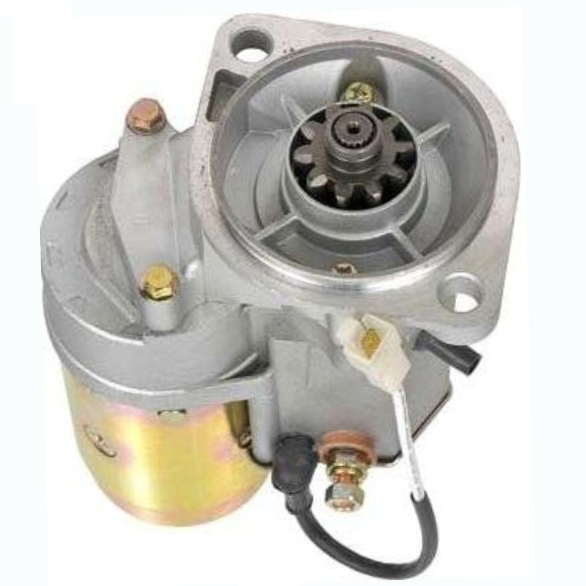 HESIEU 6670727 Starter Motor 12V 10T Compatible with Bobcat Equipment 325 328 329 331 334 335 337 341 E25 E26 E32 E32i E35 E35i E42 E45 E50 E55 S100