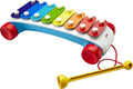 Fisher-Price Toddler Pull Toy, Classic Xylophone Pretend Musical Instrument with Mallet for Preschool Kids Ages 18+