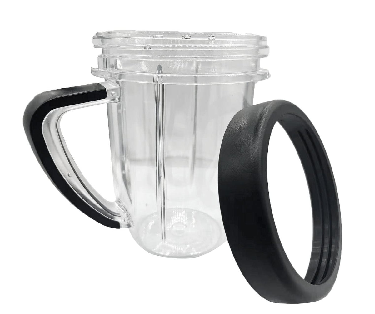 30oz Short Mixing Handled Cup Compatible For NutriBullet