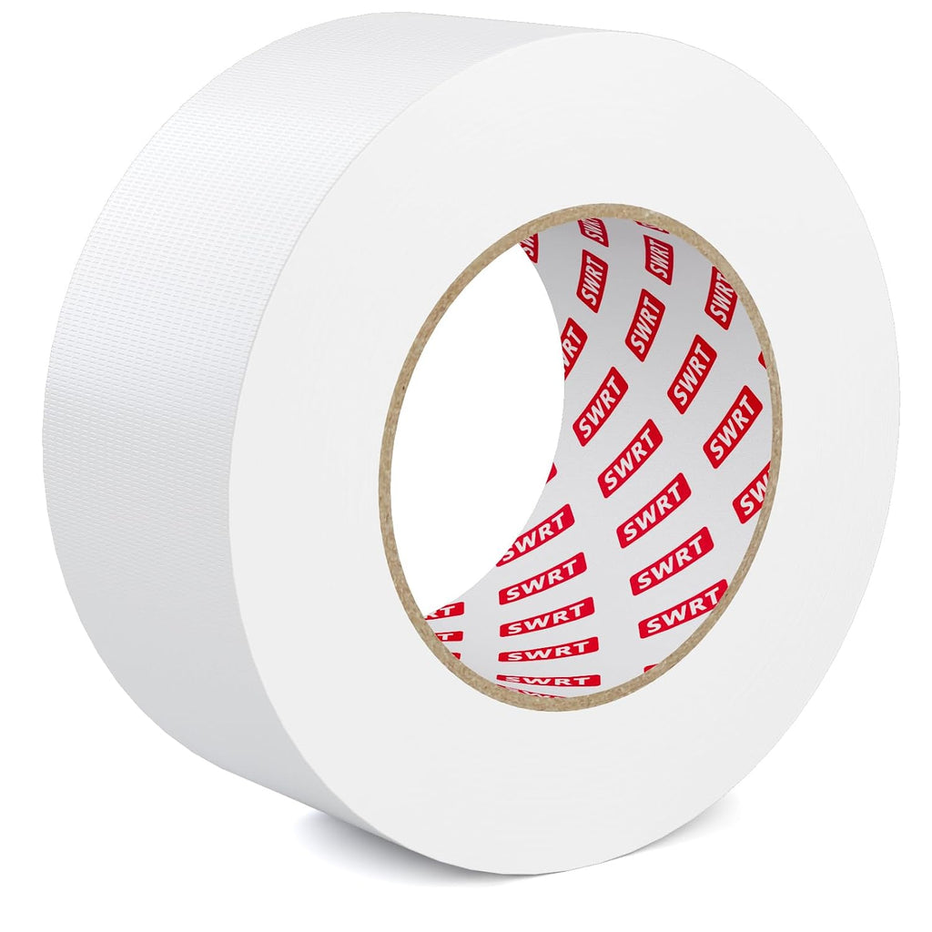 Duct Tape White Heavy Duty,2 in x 35 YD, 9 Mil Strong Adhesive