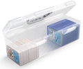 Storage Box For Toploader, Trading Card Storage Box Plastic, Playing Card Case, Large For Toploaders 200 Cards 750