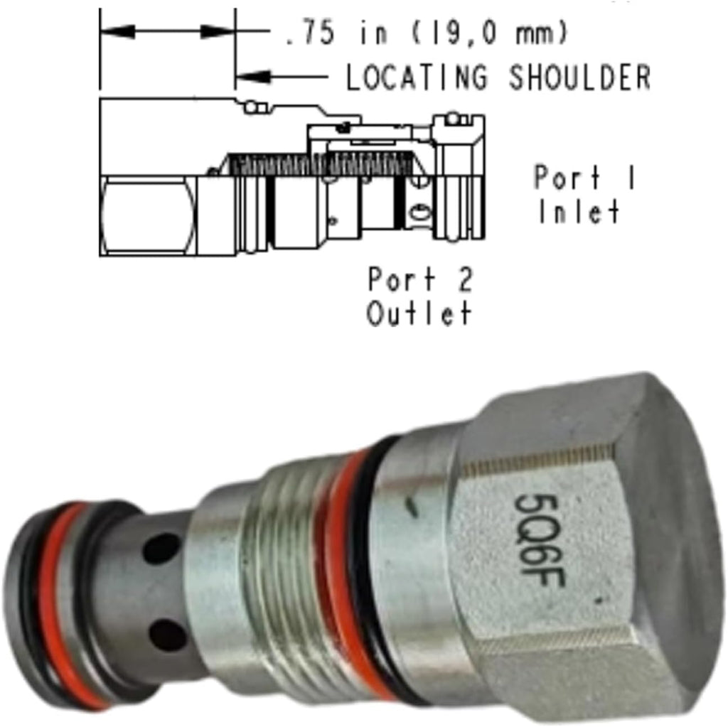 Check Valve CXDA-XAN CXDAXAN compatible with Sun Hydraulics