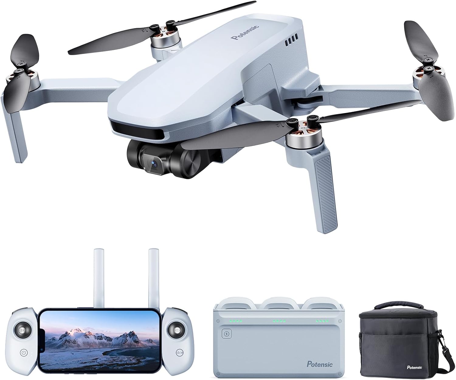 ATOM SE GPS Drone with 4K EIS Camera, Under 249g, 93 Mins Flight, 4KM FPV Transmission, Brushless Motor, Max Speed