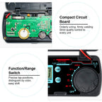 allsun Mini Folding Digital Multimeter, Auto Range Voltage, Current Tester