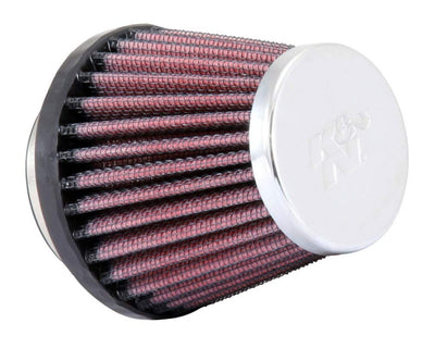 K&N High-Flow Original Lifetime Universal Clamp-On Air Filter: High Performance, Premium: Flange Diameter: 1.6875 In, Filter Height: 2.75 In, Flange Length: 0.625 In, Shape: Round Tapered, RC-1070