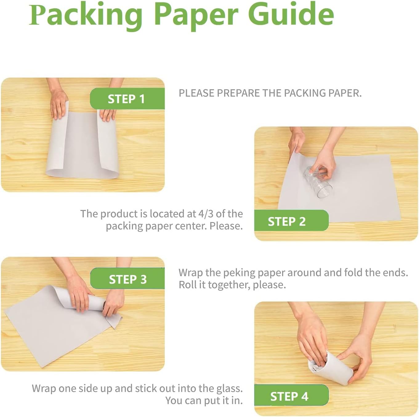 Large Packing Paper Sheets for Moving 31" x 21.5" Packaging Newsprint Paper 50 Pack Packing Paper for Wrapping