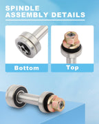 ACEBRI Deck Spindle Assembly 46 Inch for ROPER for SEARS 137553 532137553