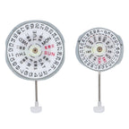 2 Pcs PE28 PE25 Quartz Watch Movement Set for Precise Timing with Easy Adjustment Function Metal