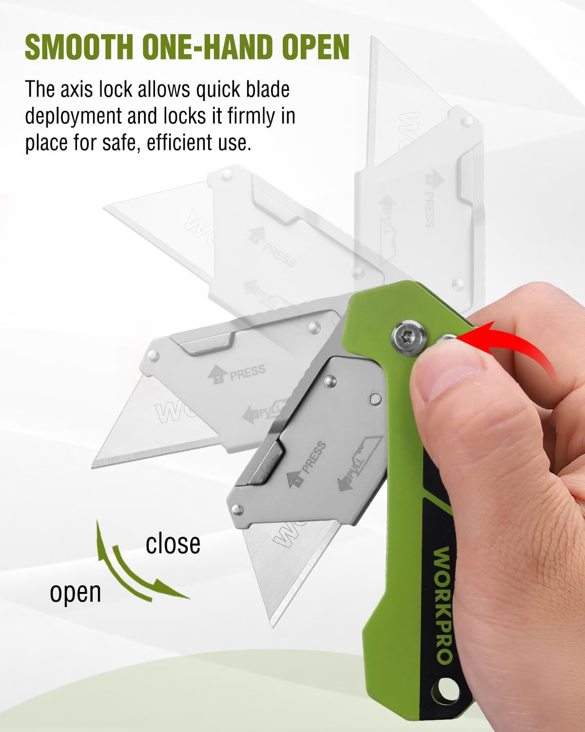 Box Cutter, Utility Knife, Green