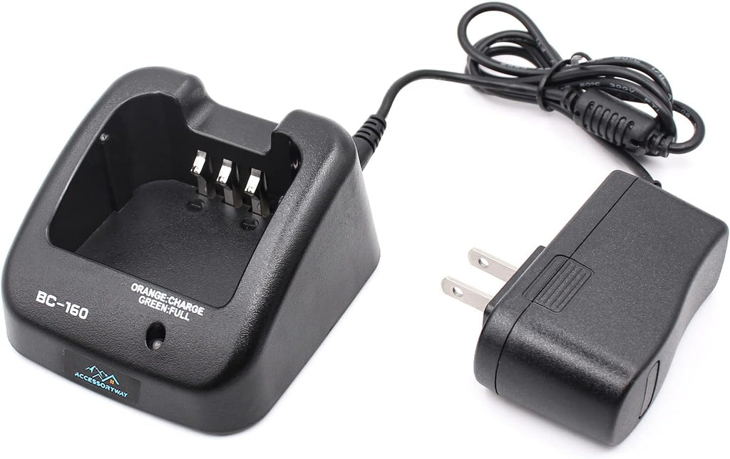Replace BC-160 BC-179 Charger for ICOM BP-232 BP-232H BP-230 BP-231 BP-232 Radio Battery Compatible for ICOM IC-A14