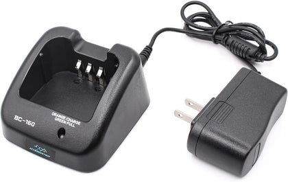 Replace BC-160 BC-179 Charger for ICOM BP-232 BP-232H BP-230 BP-231 BP-232 Radio Battery Compatible for ICOM IC-A14