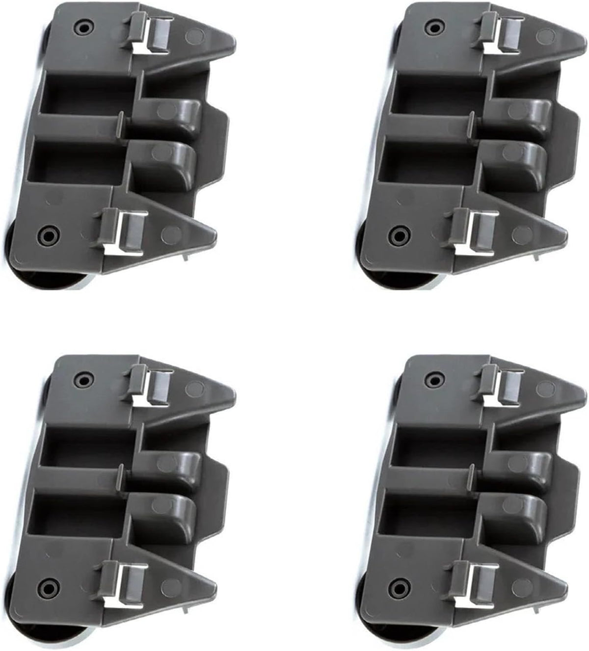 Dishwasher Lower Basket Slide Wheels, Compatible For KitchenAid KDFE104HPS