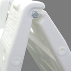 Signicade Deluxe A Frame Sidewalk Curb Sign in White