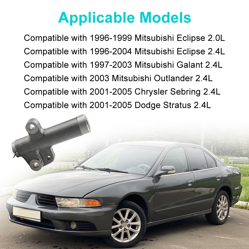 Engine Timing Belt Tensioner Hydraulic Assembly Compatible with Mitsubishi