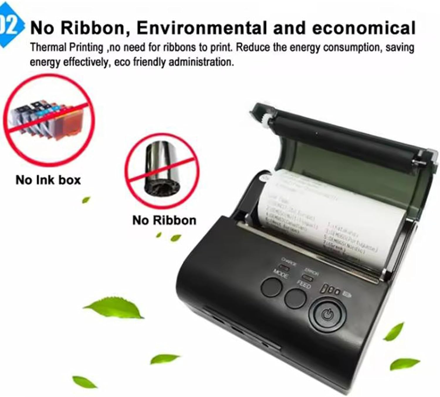 80mm bluetooth portable thermal receipt printer,only compatible with android/Windows,3 inch Ticket wireless android