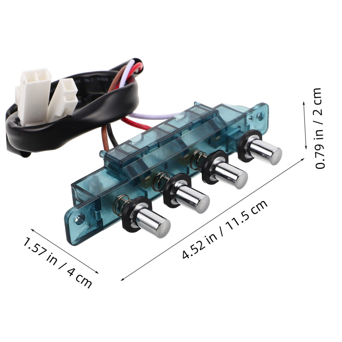 GOOHOCHY Range Hood Switch Control Board Pushbutton Replacement for Various Models Easy Installation for Home Kitchens and Restaurants