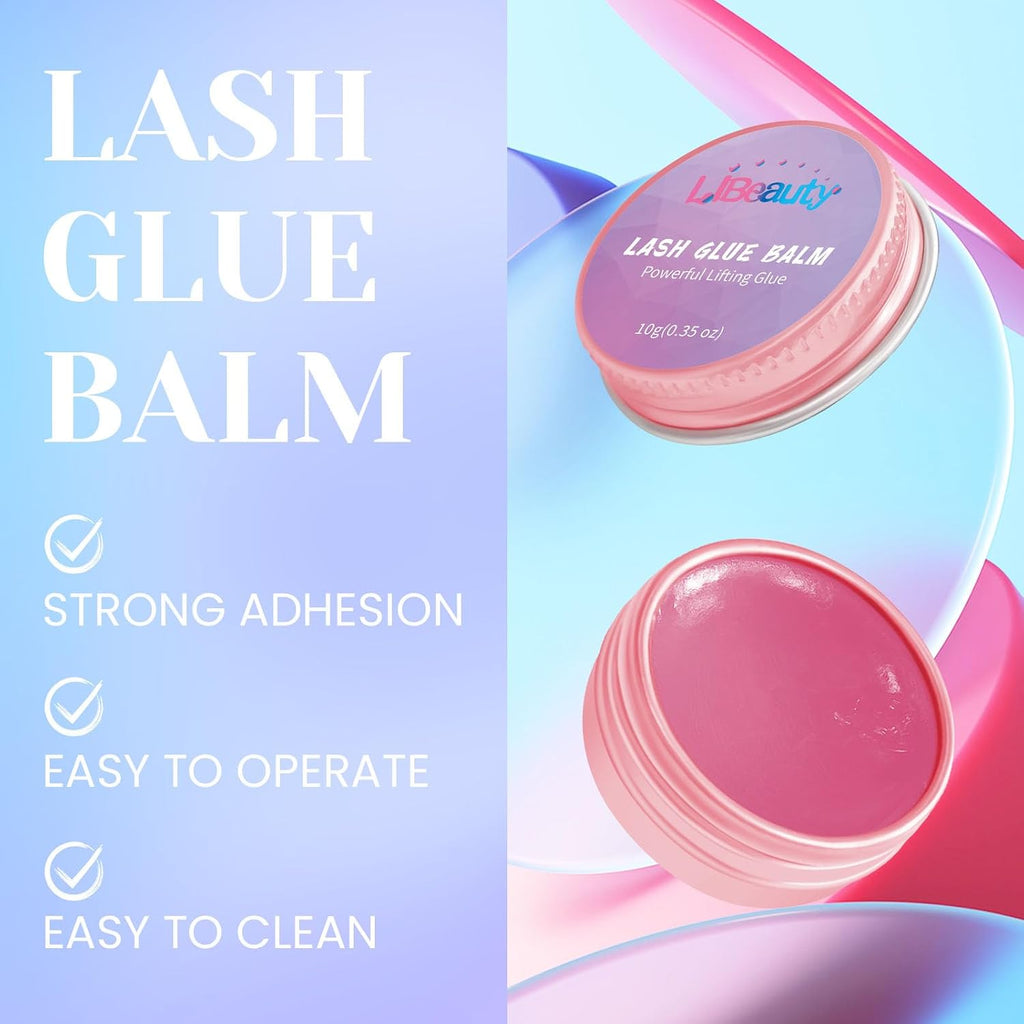 4 in 1 Lash Lift and Black Color Kit Eyelash Perm Brow Lamination | Includes 15ml black coloring cream and upgraded