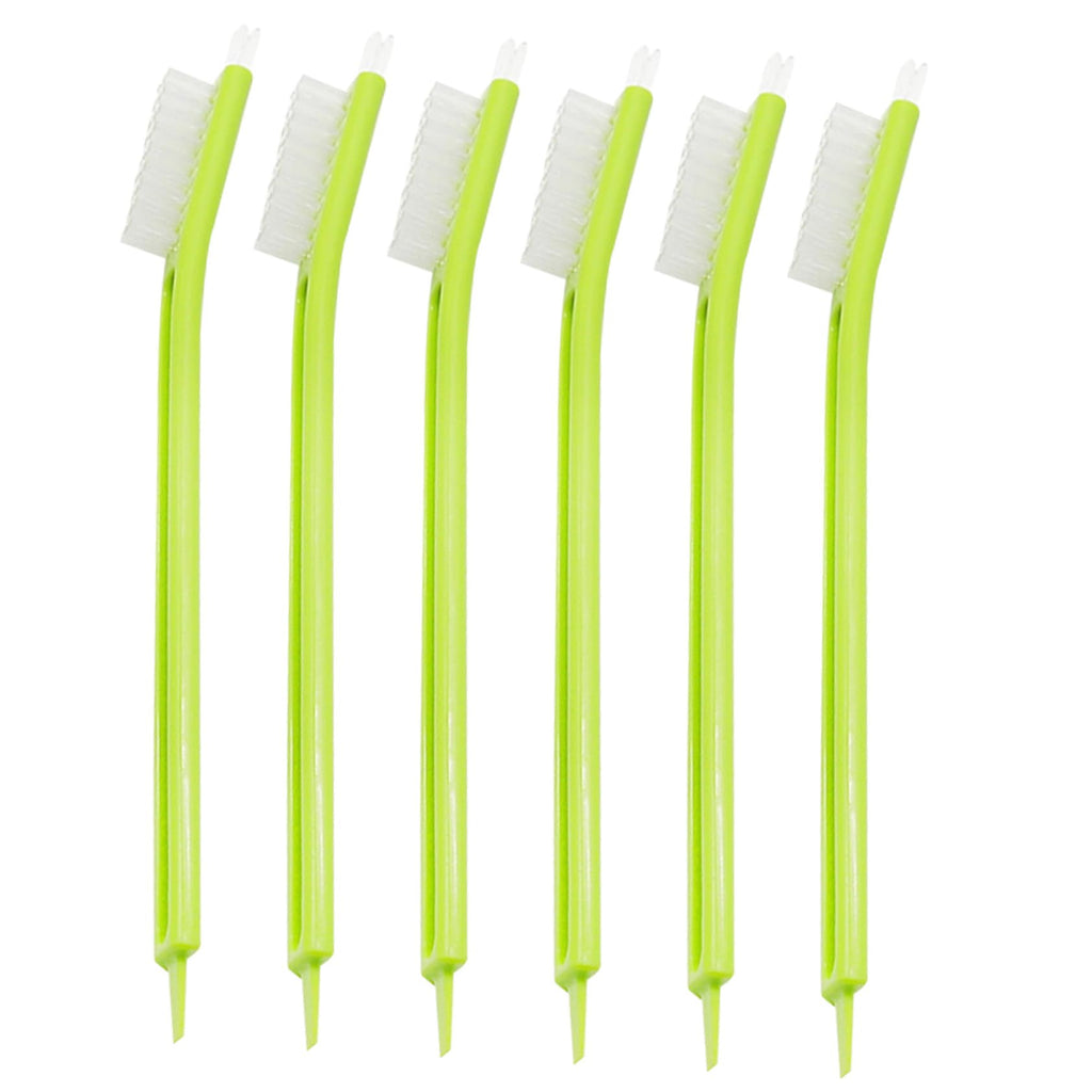 6pcs Cleaning Brush for Juicer and Coffee Machine Plastic Green