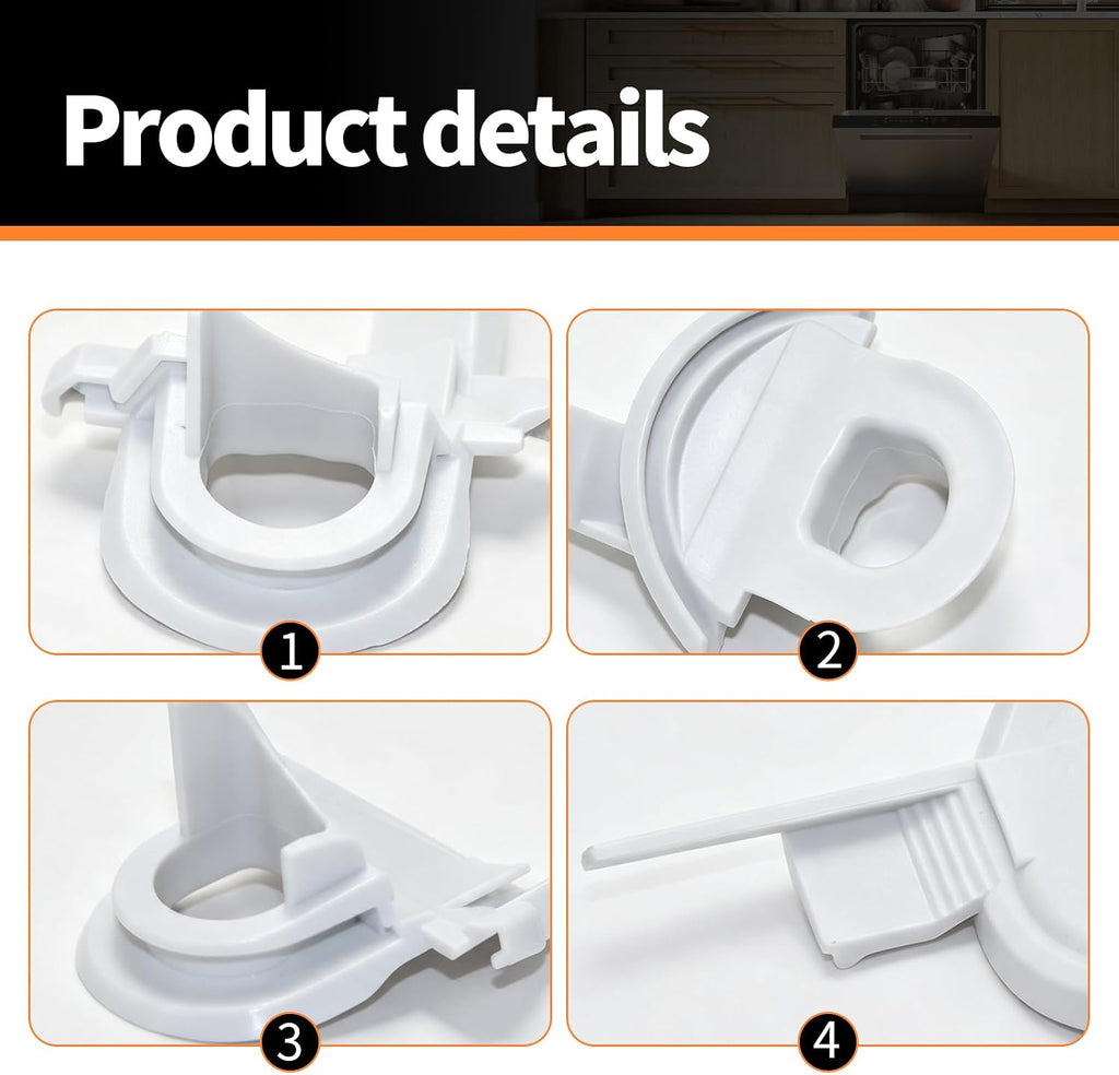 00611322 Dishwasher Drain Pump Cover Compatible with Bosch Dishwasher Replace 00628305 628305 AP4355303 Drain Pump Lid for SHE3AR56UC SHX4ATF5UC SPV5ES53UC