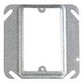 Steel City 52C15 Device Cover, Square, Raised, 4-Inch, Galvanized, 25-Pack