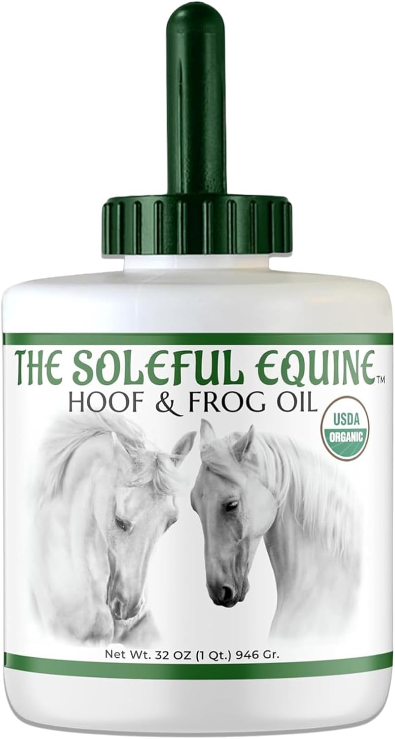Hoof Oil, Horse Hoof White Line, Thrush, Abscesses, Overall Hoof Strength, Growth, Hoof Conditioning Rehydration.