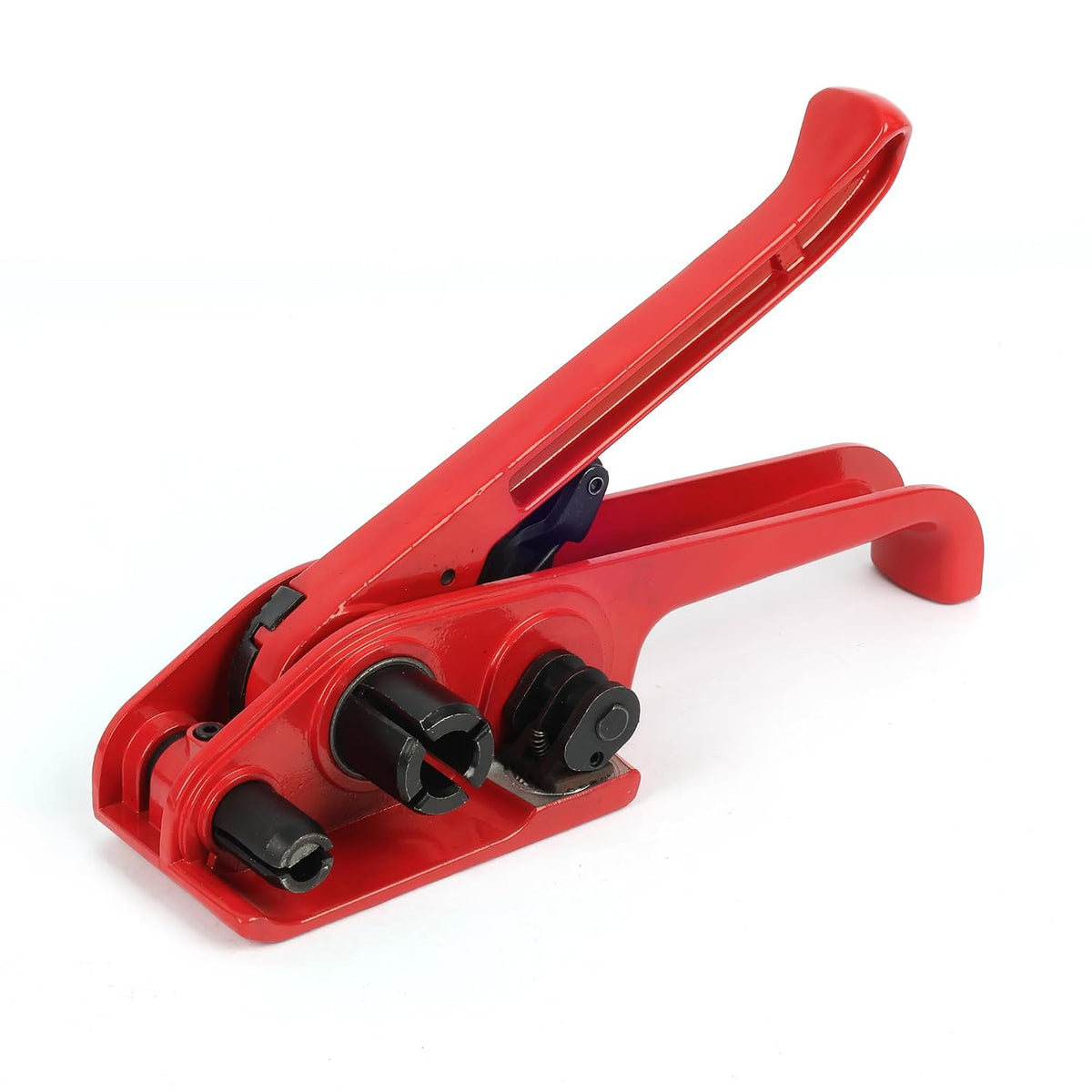 Heavy Duty Packing Strapping Tensioner Kit 150 Metal Seals, 5/8" x 0.031" x 820ft Polyester PET Strapping, Pallet
