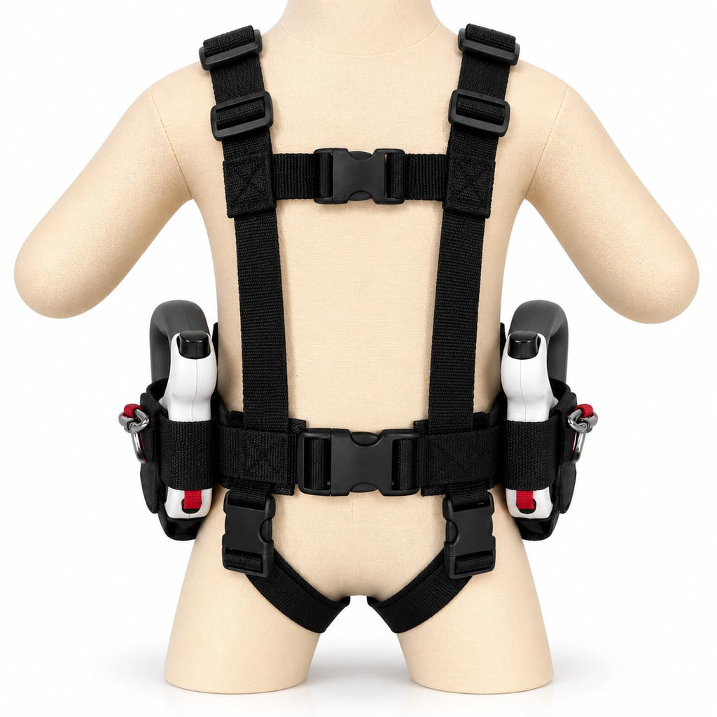 Kids Ski and Snowboard Trainer with Retractable Leashes
