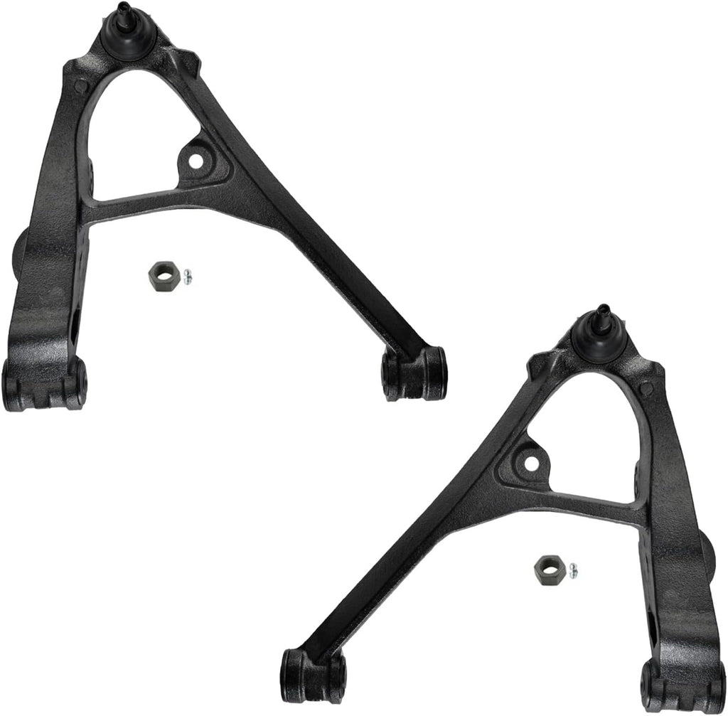 ASTARPRO - 2pc Front Lower Control Arms w/Ball Joints Replacement for 4WD Chevy GMC Silverado Sierra Yukon XL Avalanche 1500 Express Savana 2500 Tahoe Cadillac Escalade EXT ESV Torsion Bar