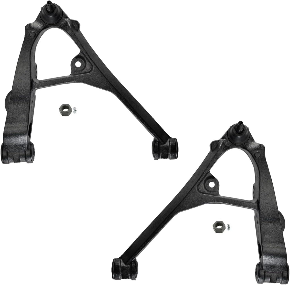 ASTARPRO - 2pc Front Lower Control Arms w/Ball Joints Replacement for 4WD Chevy GMC Silverado Sierra Yukon XL Avalanche 1500 Express Savana 2500 Tahoe Cadillac Escalade EXT ESV Torsion Bar