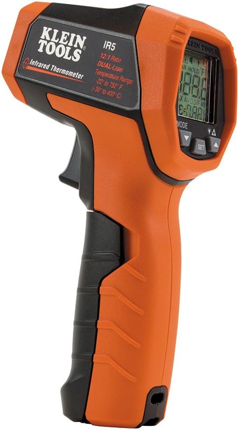 IR5 Infrared Thermometer with Dual Targeting Laser, 12:1