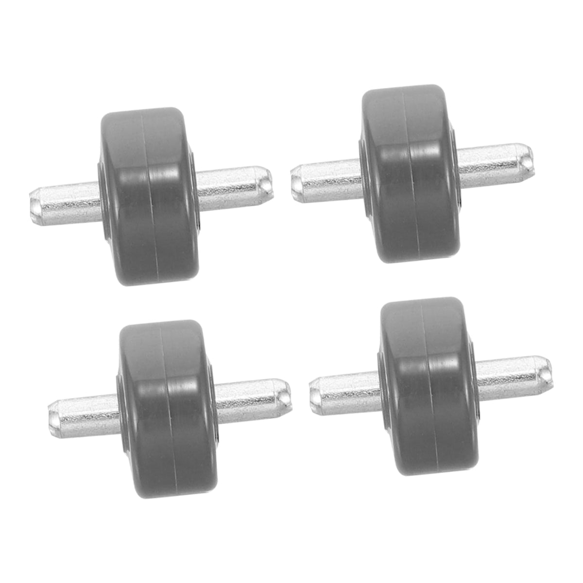 JEWEDECO 4pcs Heavy Duty Caster Wheels for Vacuum Cleaner Compatible Models Small Replacement Wheel for Home Use Easy to Install and Practical